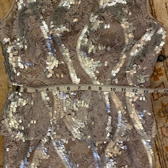 Adrianna Papell fancy cocktail dress. Used once - Picture 7 of 8